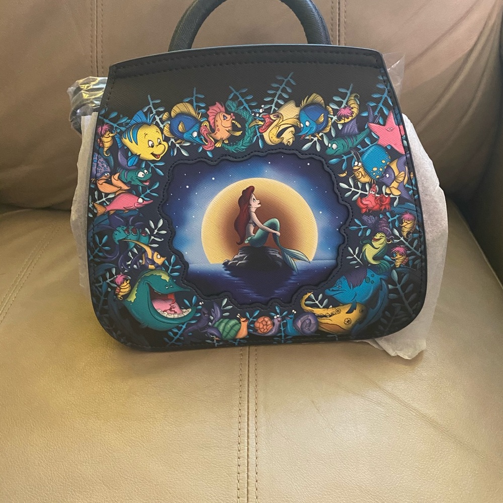 Mini Little Mermaid backpack - Picture 4 of 4